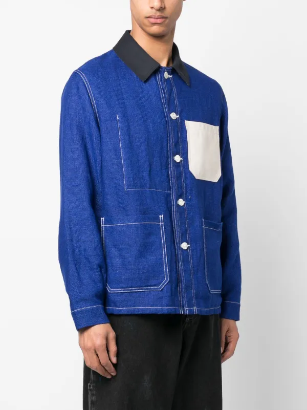 ジャケット・アウター YANTOR Block Lamdani Nocollar Shirts Releasing Friday: Undercover AW2009 Ethnic Rider Jacket