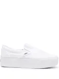 Vans classic slip-on platform sneakers - White