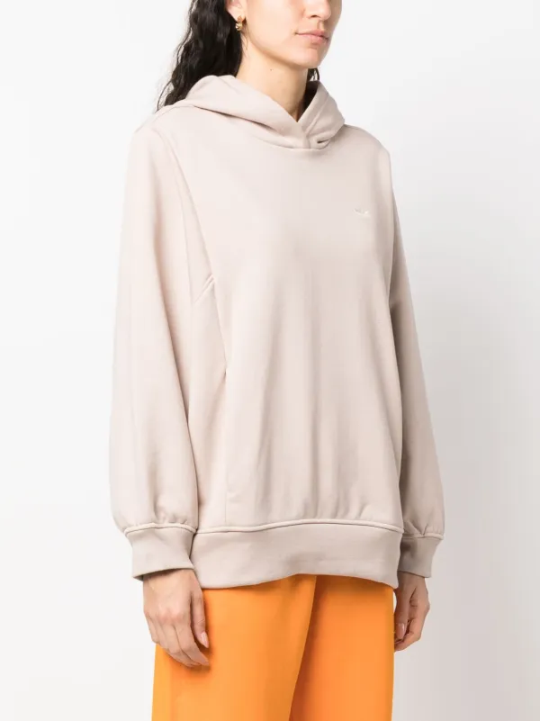 Adidas embroidered logo Cotton Sweatshirt Farfetch