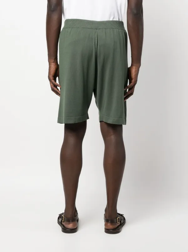 Elasticated cotton shorts top