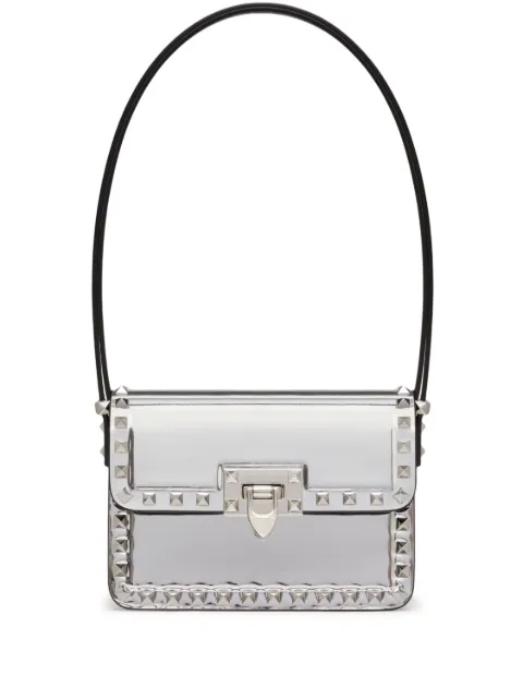 Valentino Garavani small Rockstud23 mirrored shoulder bag