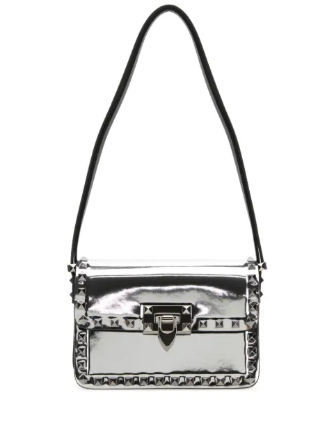 Valentino Garavani small Rockstud23 mirrored shoulder bag WOMEN