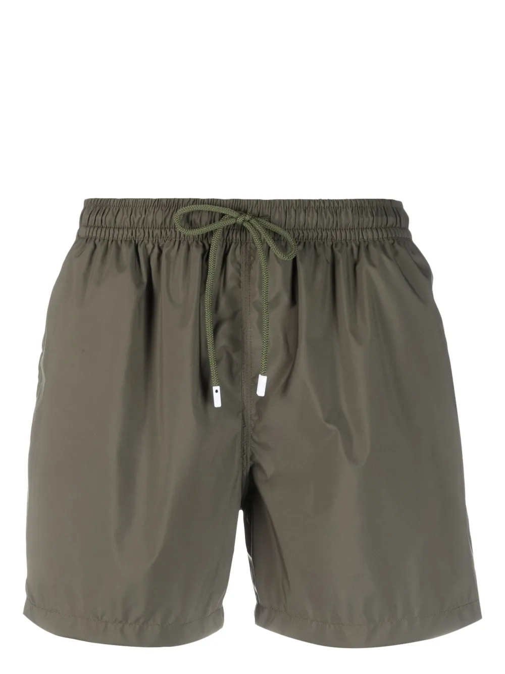 Fedeli logo-patch swim shorts | Green | Image 1