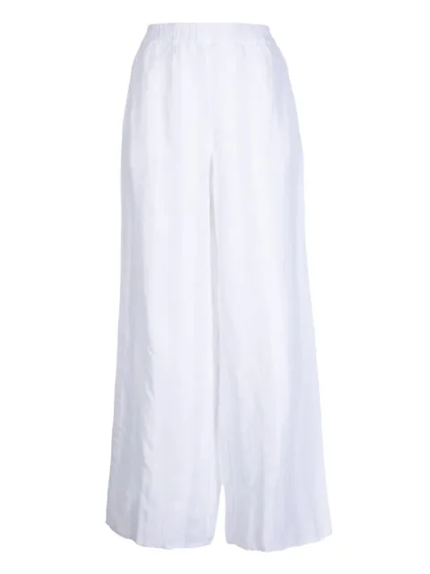 Solid & Striped wide-leg cotton-linen pants
