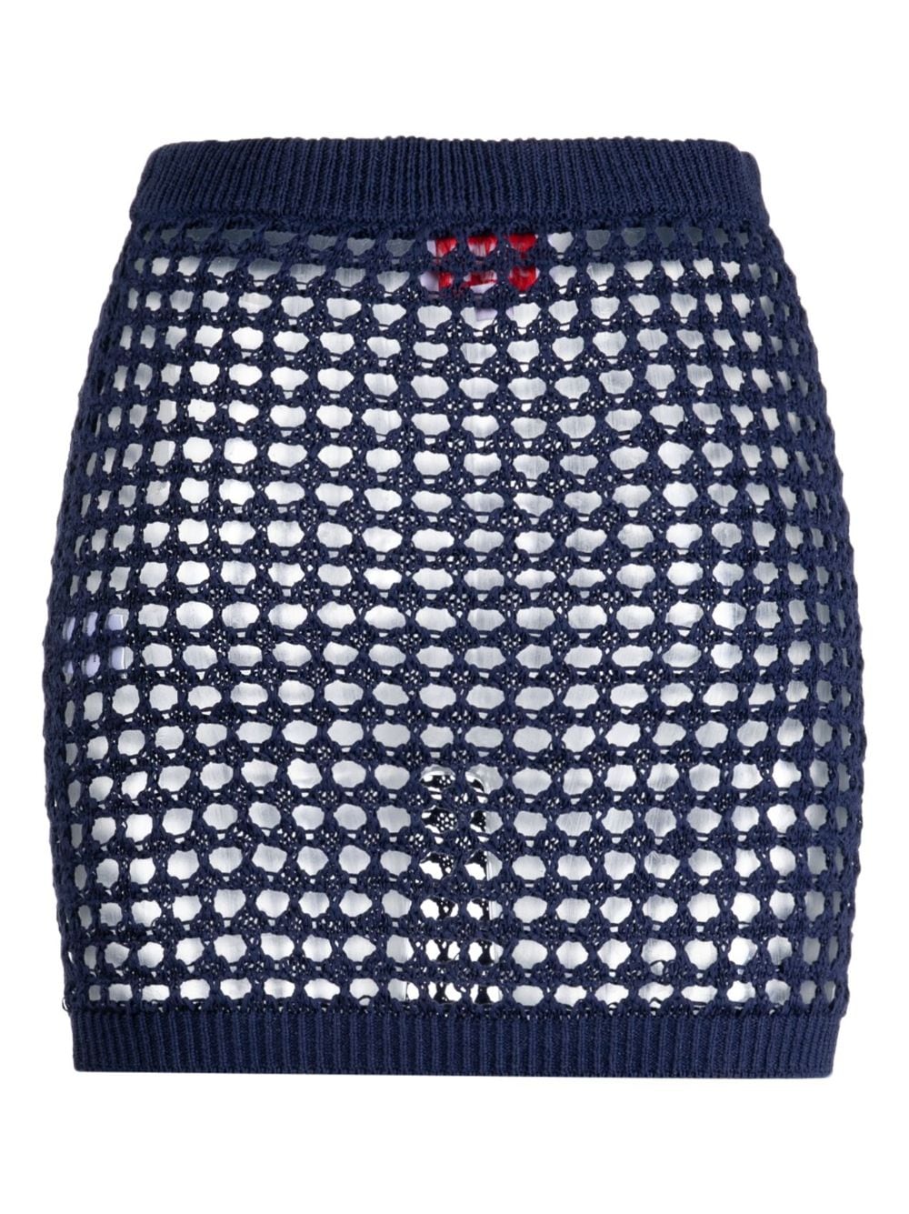 Solid & Striped Mini-rok - Blauw