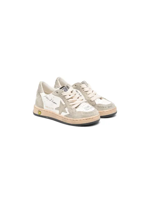 Golden Goose Kids Sneakers mit Logo-Patch
