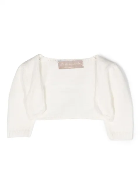 La Stupenderia Cardigan cropped de tricô
