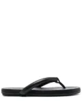 Marsèll leather flip flops - Black