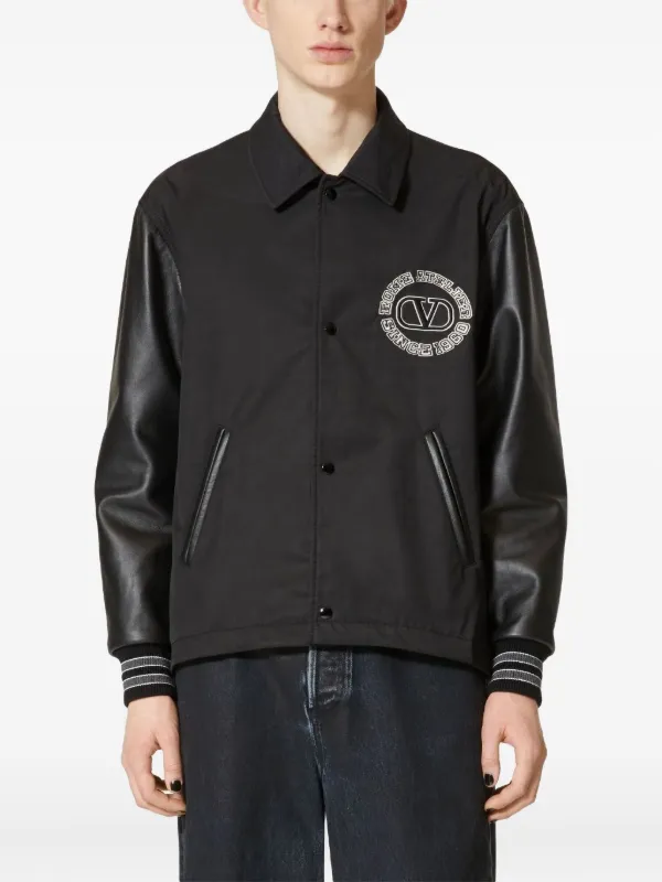 Valentino Garavani スタジアムジャンパー | ブラック | FARFETCH JP