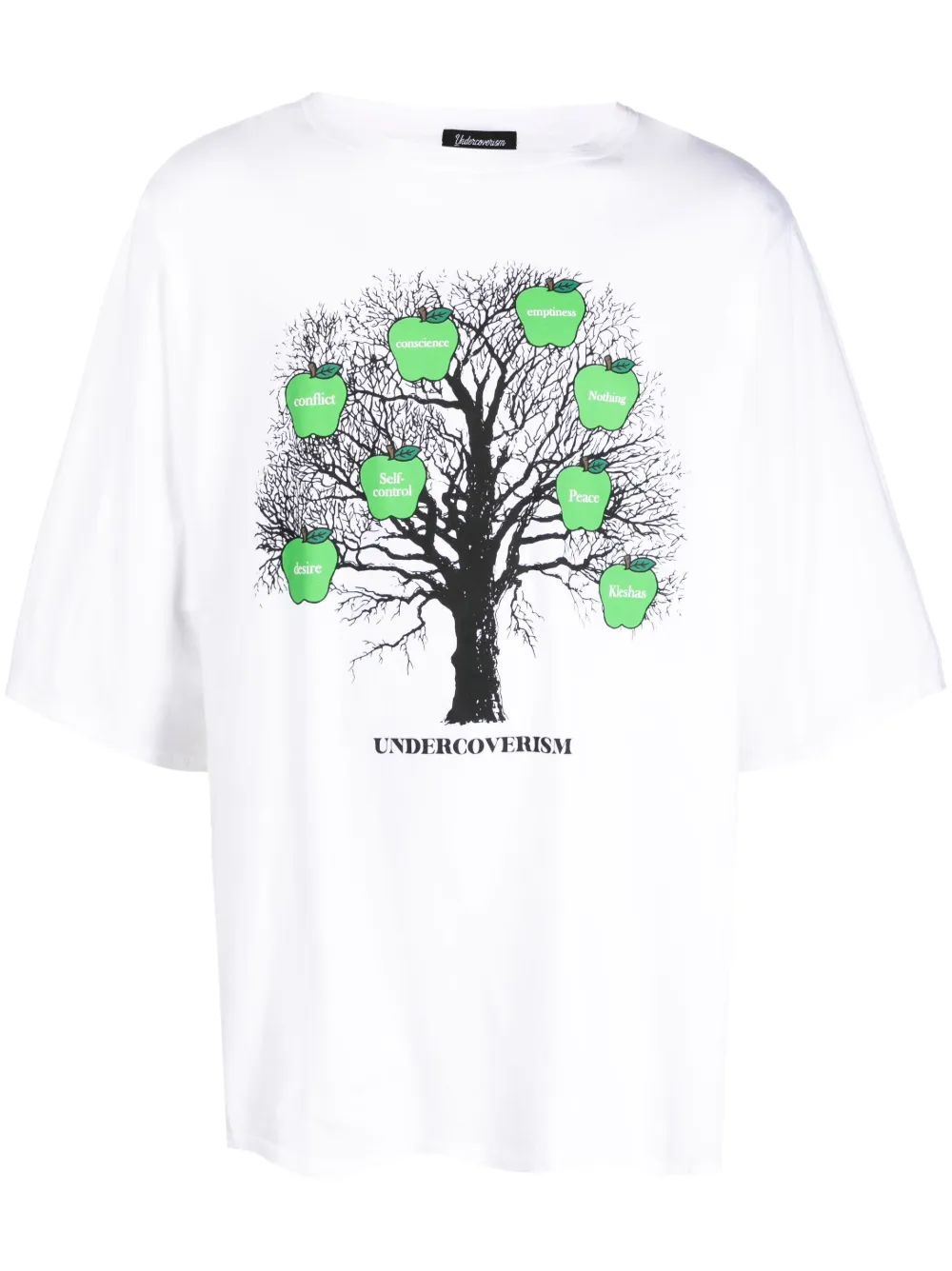 Undercover Graphic-print Cotton T-shirt In White