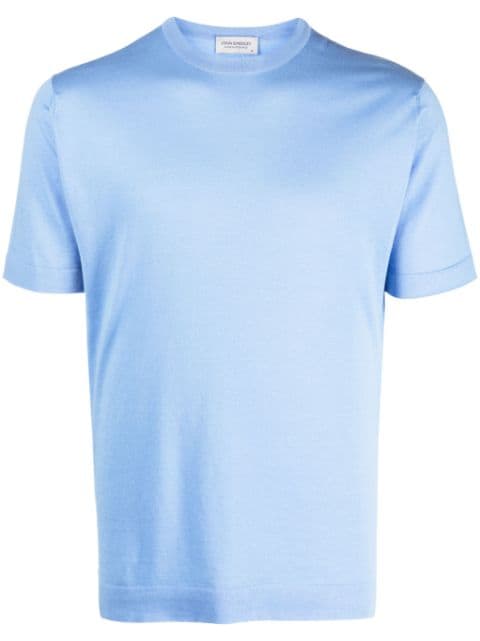 John Smedley crew-neck cotton T-shirt