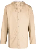 Rains hooded waterproof jacket - Neutrals