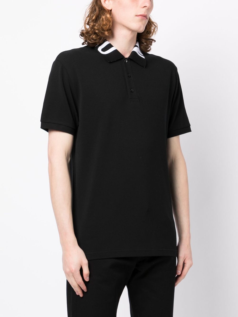 Moschino logo-embroidered Cotton Polo Shirt - Farfetch