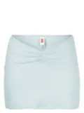 Solid & Striped ribbed mini skirt - Blue