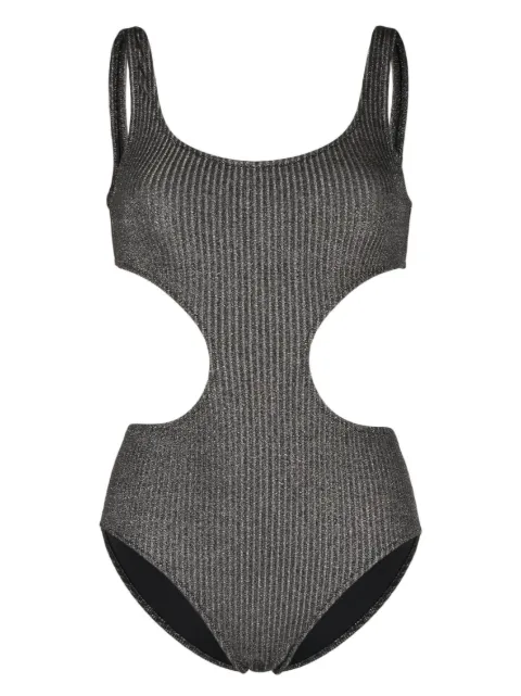 Solid & Striped ribbed-knit swimsuit