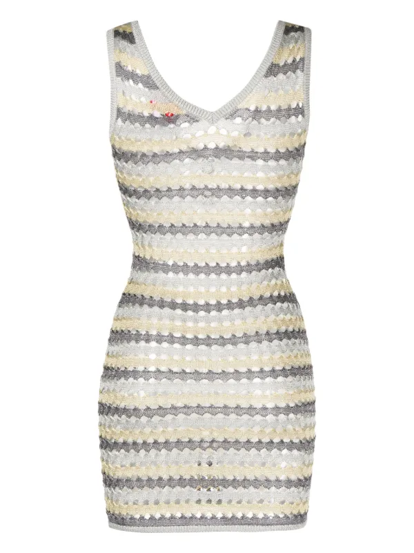 slim fit dress slacks Long Formal Dress with Beaded Stripes