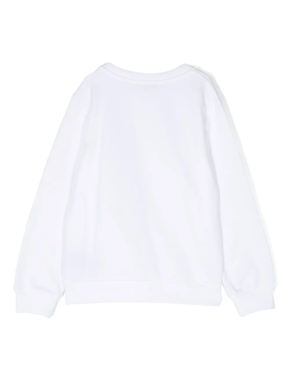 Balmain Kids Sweater met logoprint - Wit