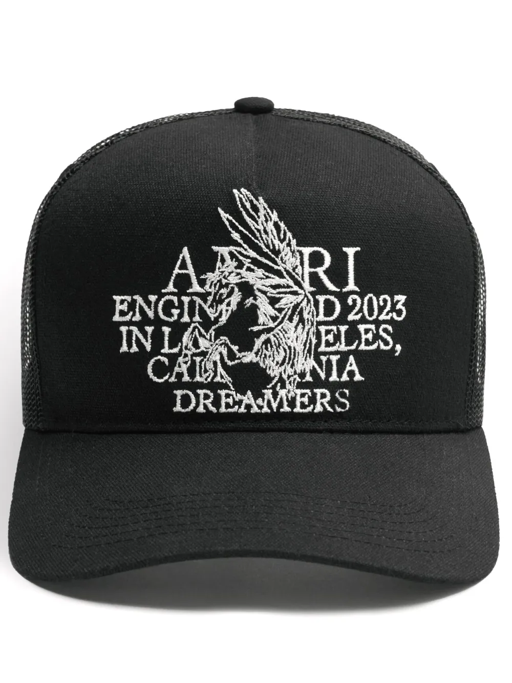 AMIRI logo-print trucker hat | Black | Image 1