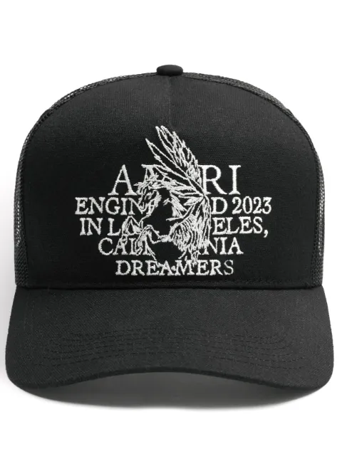 AMIRI logo-print trucker hat