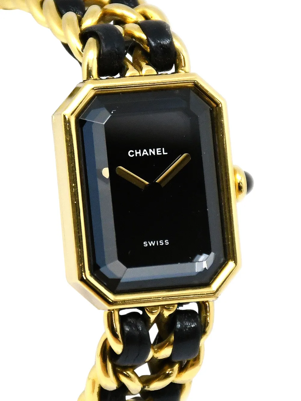 CHANEL Pre-Owned 1990-2000 pre-owned Première horloge - Zwart