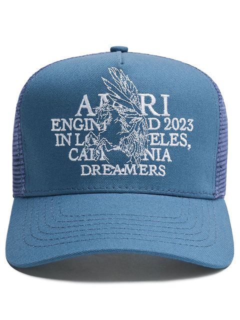 AMIRI embroidered-logo trucker hat