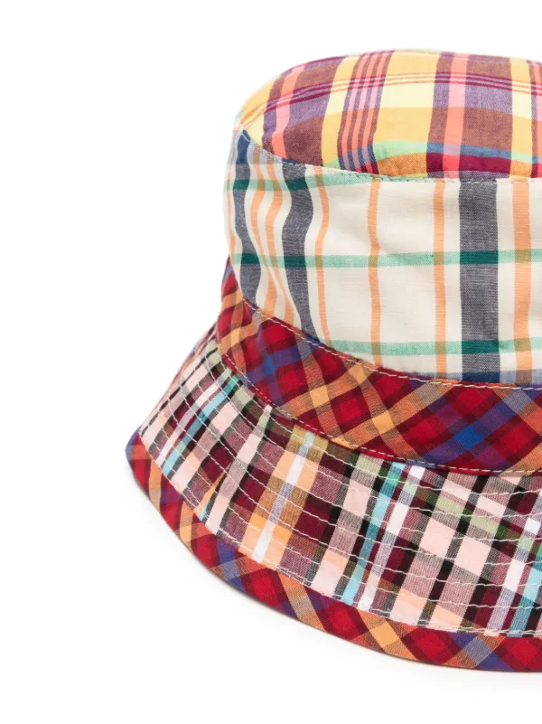 Marchen☆Check over-fit strap bucket hat reversible_bucket_hat_84783-