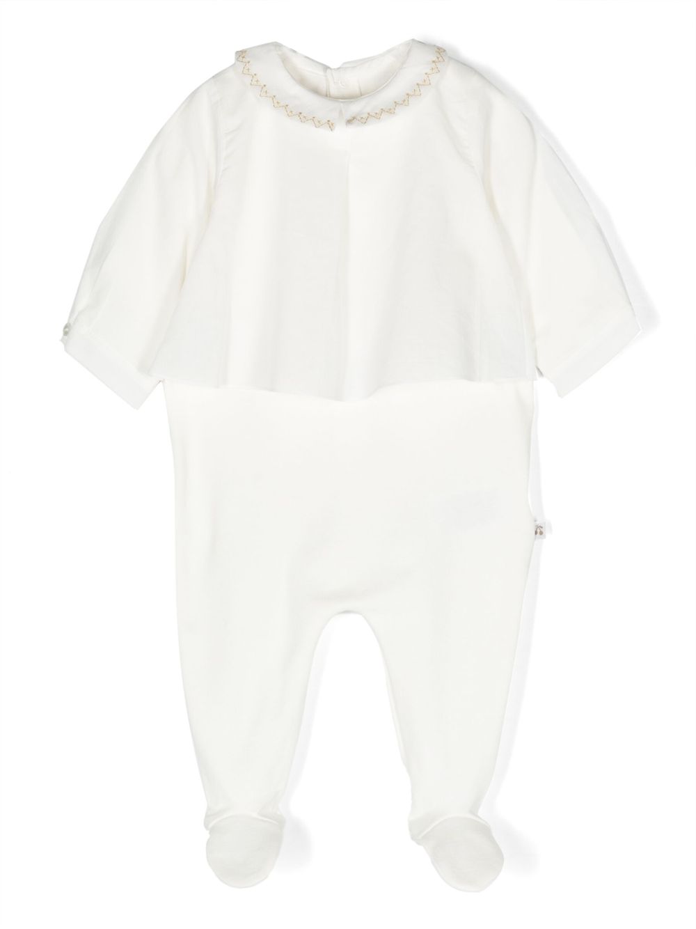 Bonpoint Sage cotton pajamas - White