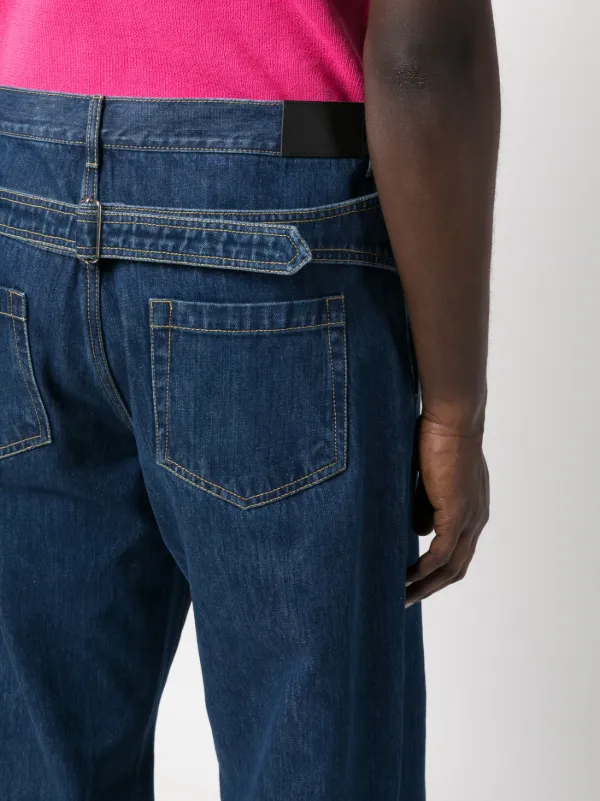 Bianca Saunders ワイド デニムパンツ | ブルー | FARFETCH JP
