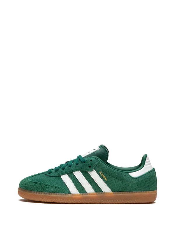 Adidas Samba OG Core Green Core White Gum Sneakers Green FARFETCH AO