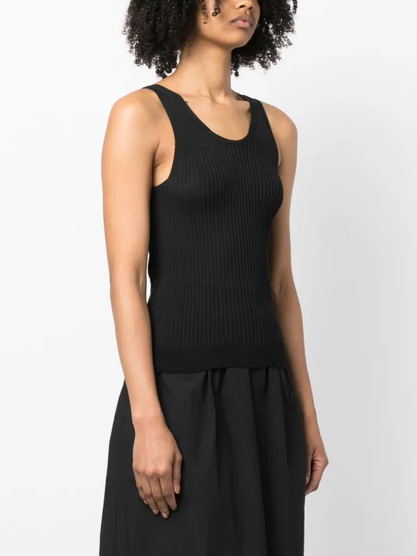 Cecilie Bahnsen ノースリーブ ドレス | ブラック | FARFETCH JP