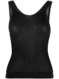 Cecilie Bahnsen tie-fastening sleeveless dress - Black