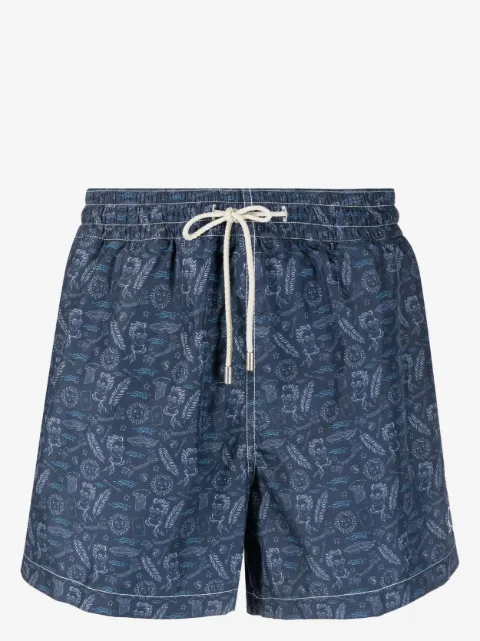 Arrels Barcelona x Jordi Labanda In Summer We Trust swim shorts