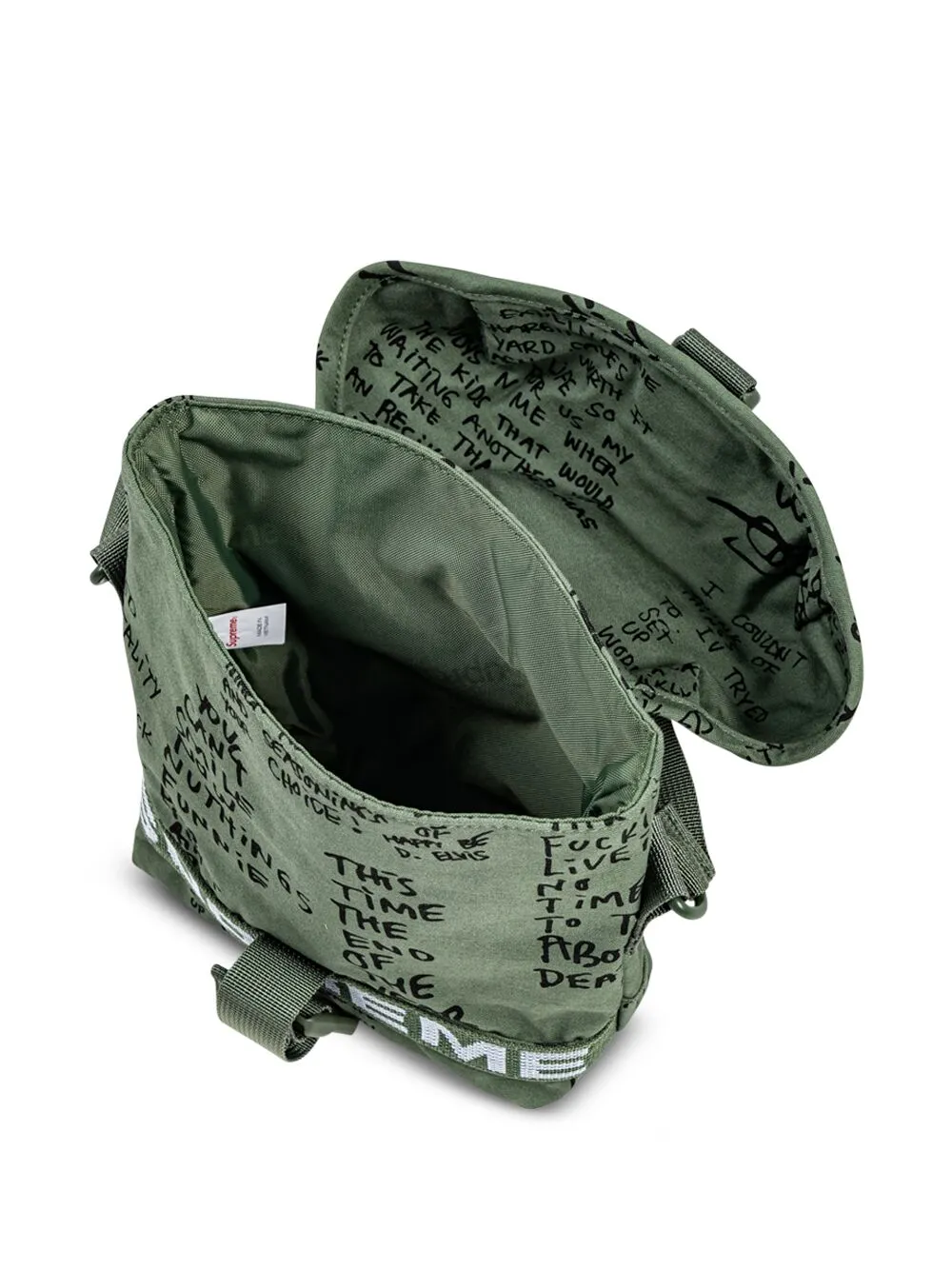 Supreme Field Side Bag Olive Gonz