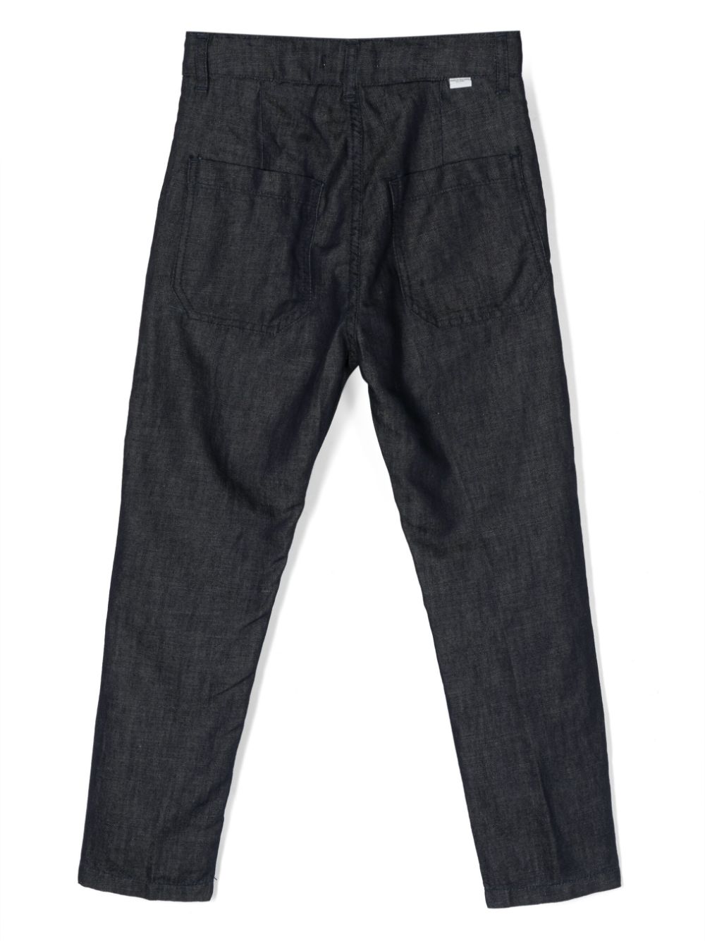 Shop Paolo Pecora Mid-rise Straight Jeans In Blue
