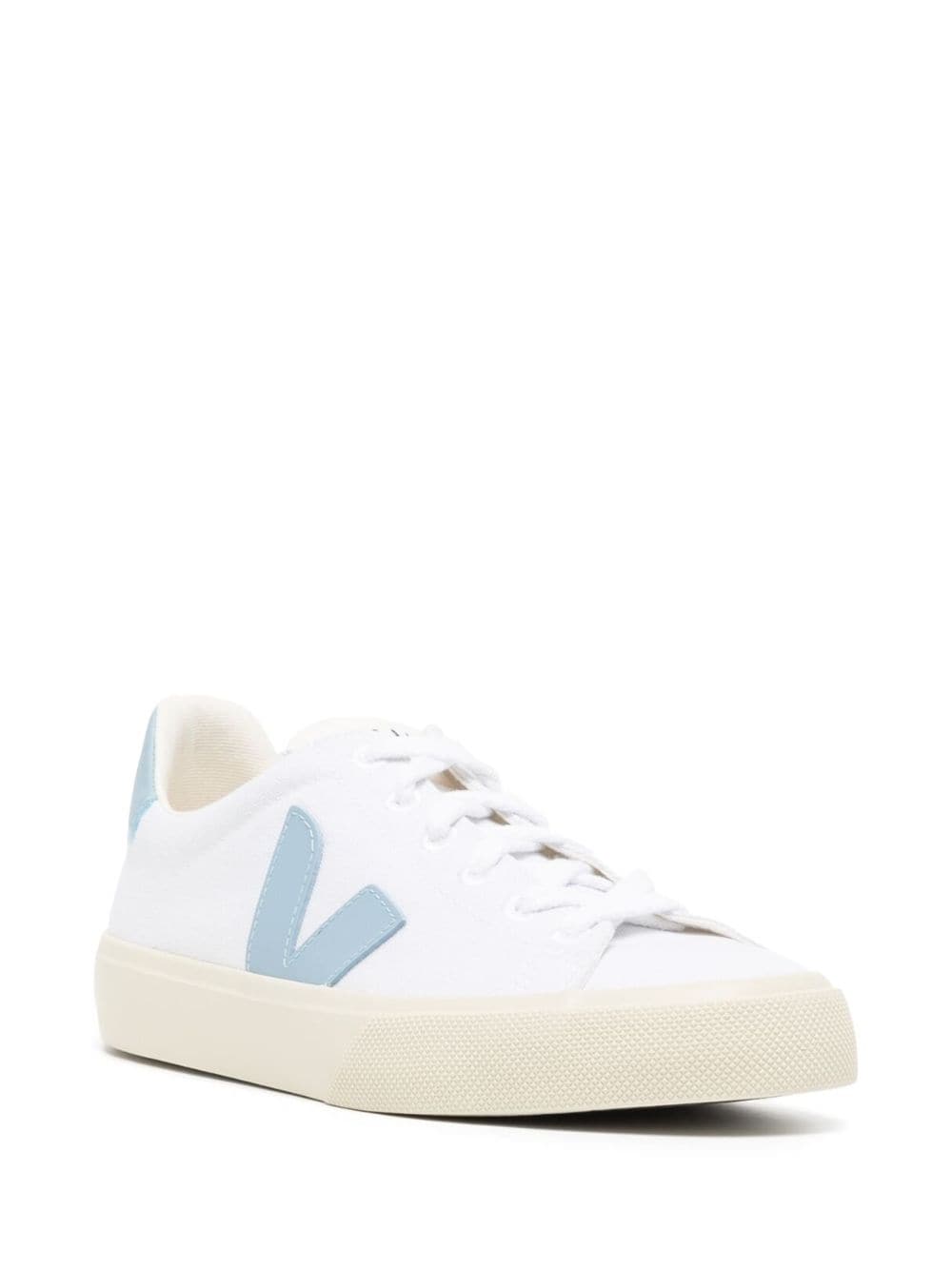 Shop Veja Campo Low-top Sneakers In White