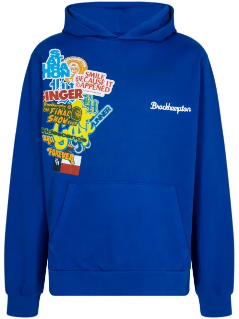Brockhampton hoodie Forever con estampado gráfico 