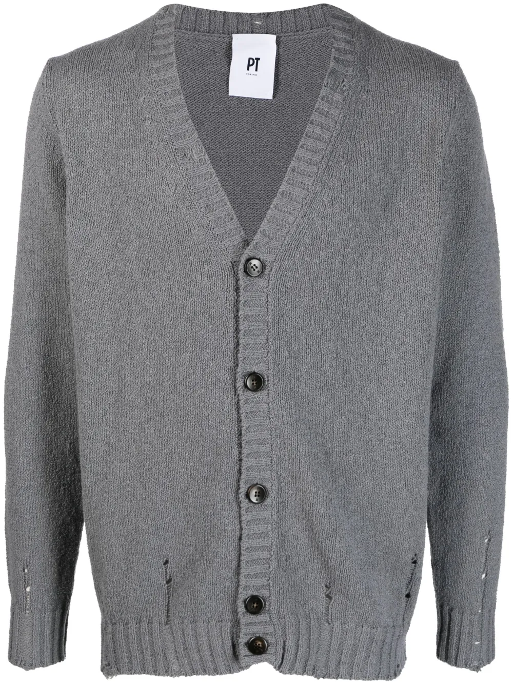 PT Torino - V-neck knitted cardigan