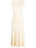 MRZ fluted sleeveless dress - Yellow