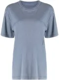 Alexander Wang embroidered logo T-shirt - Blue