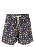 Arrels Barcelona x Razcal Life Gardens swim shorts - Blue