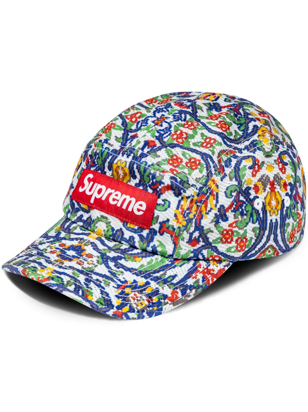 Supreme 2012SS Floral Suede Camp Capキャップ不明点はご質問ください