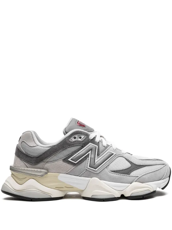 New Balance 9060 Rain Cloud/Castlerock/White Sneakers - Farfetch