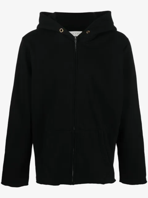 Les Tien hoodie con cierre en la parte delantera