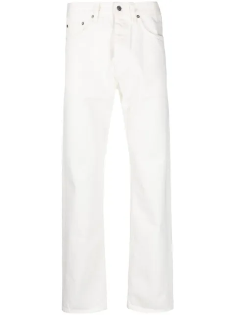 Sunflower mid-rise straight-leg jeans