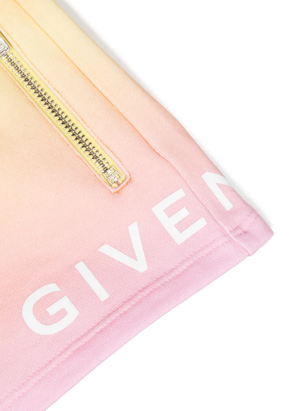 Givenchy Logo-print Drawstring Shorts In Orange
