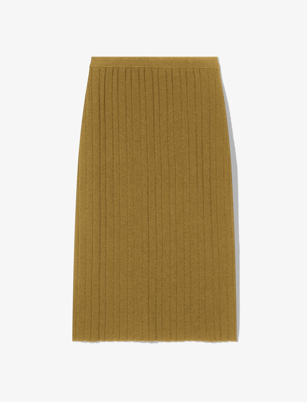 Pointelle Rib Knit Skirt