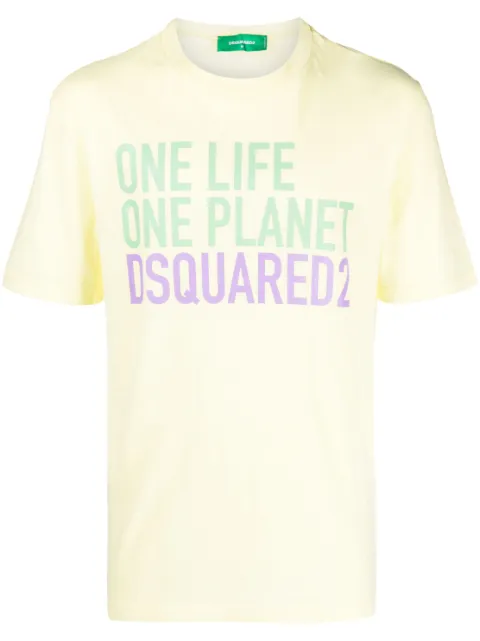 DSQUARED2 logo-print round-neck T-shirt