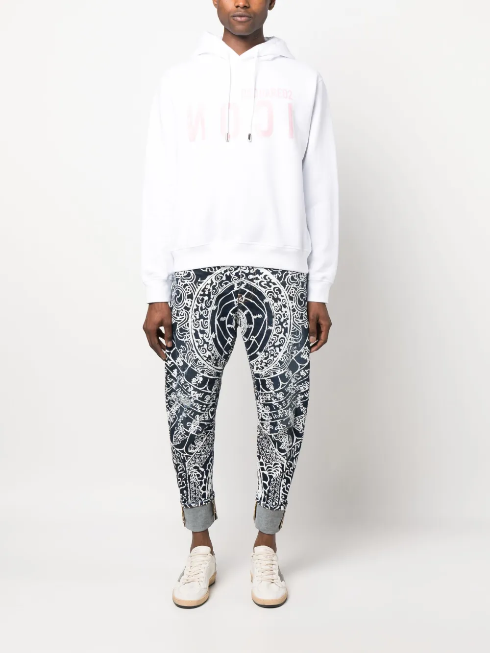 Dsquared2 Cropped jeans - Blauw