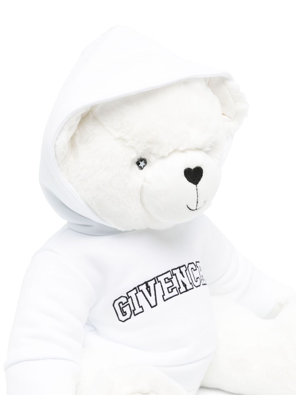 Givenchy Kids Teddybeer met logo - Zwart