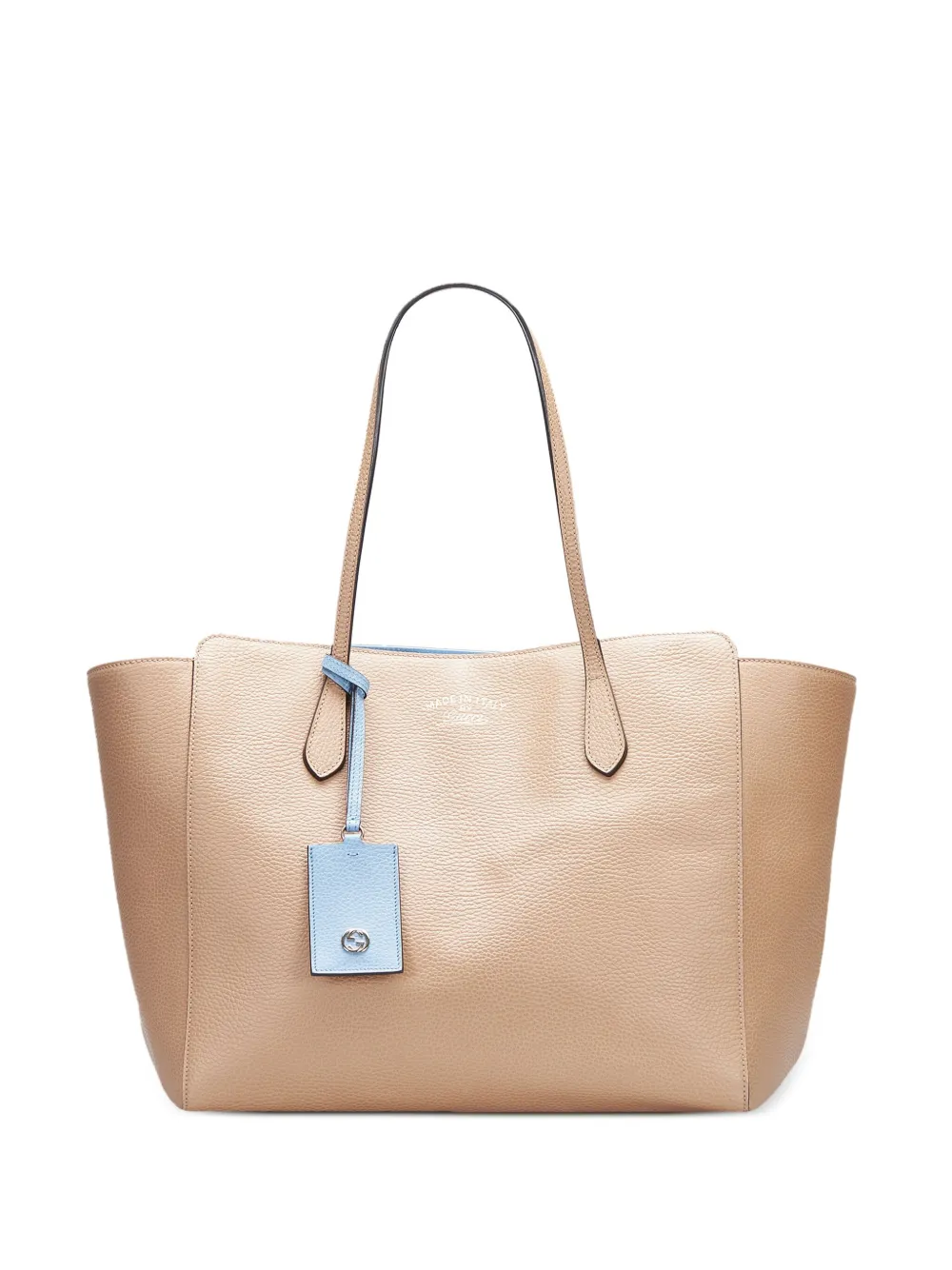 Pre-owned Gucci Swing Tote Bag In Neutrals